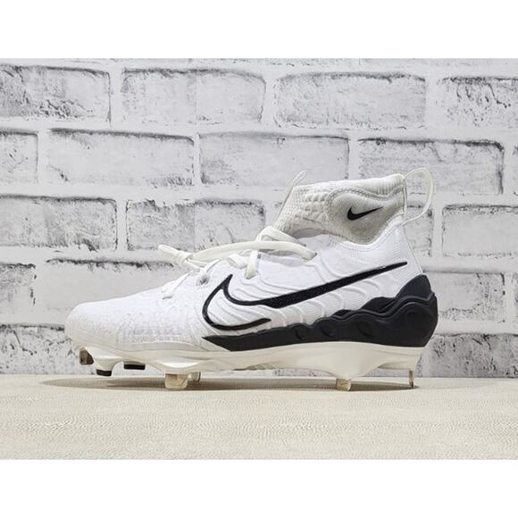 Size 8 Nike Alpha Huarache NXT Men's Baseball Cleats DJ6517-101 - Picture 1 of 6